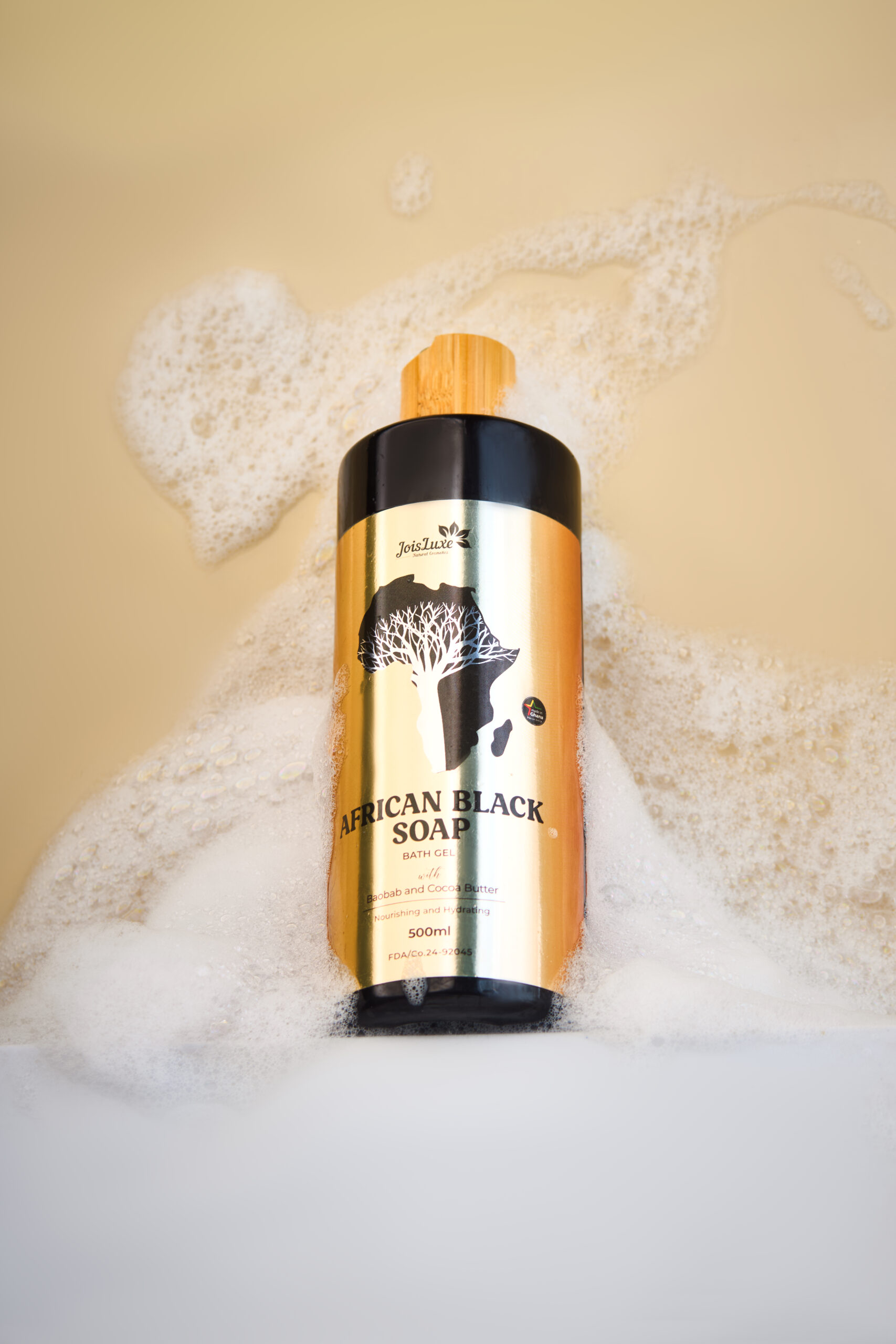 African Black Soap Bath Gel