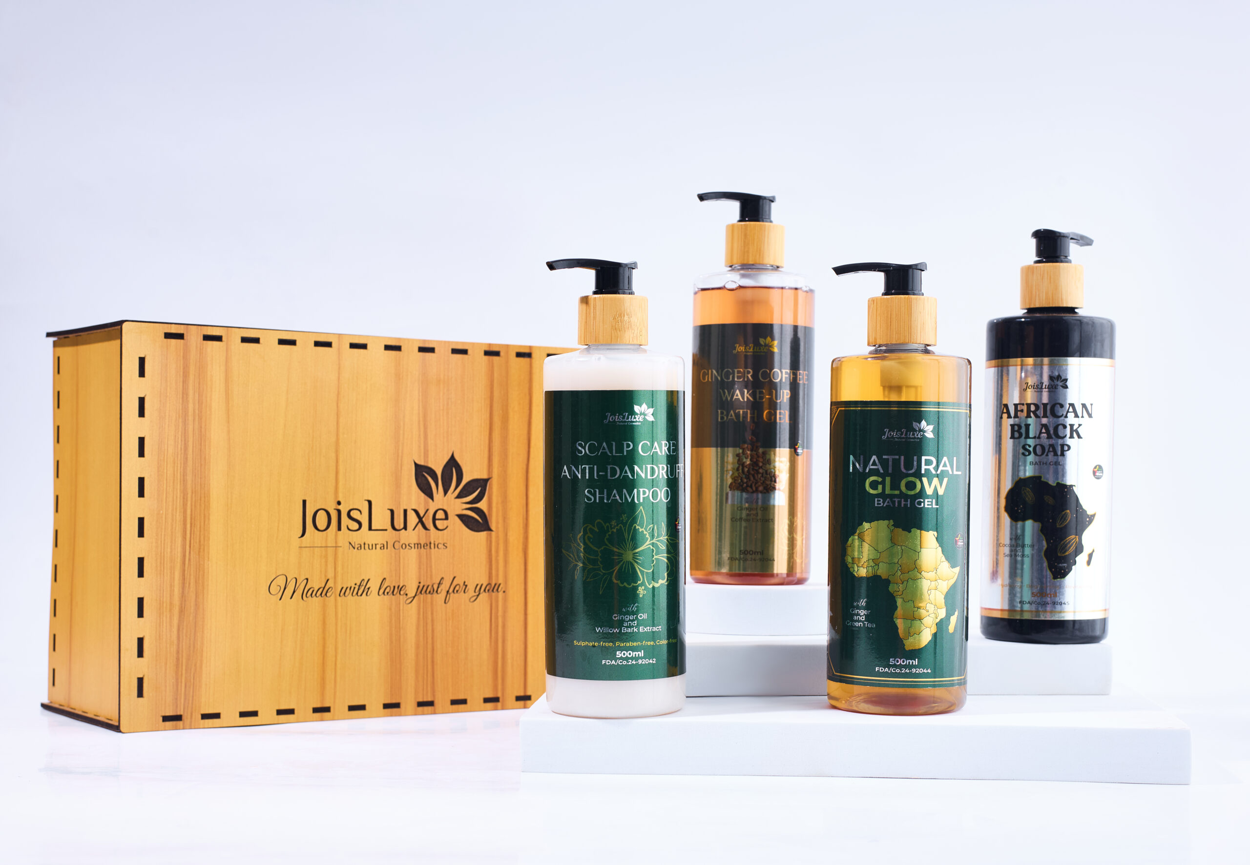 JoisLuxe Shampoo and Bath Gel Gift Set