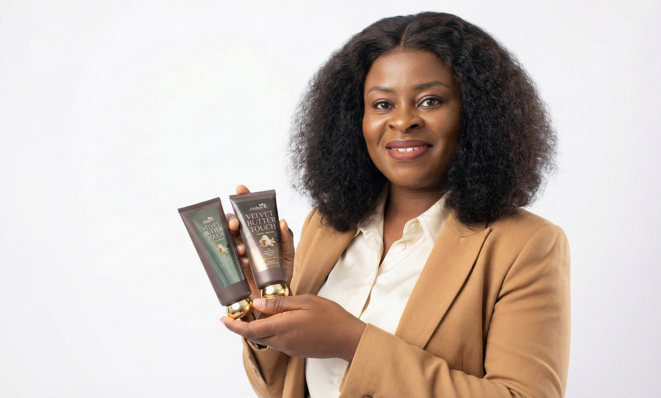 Joyce with Velvet Touch Hand Cream