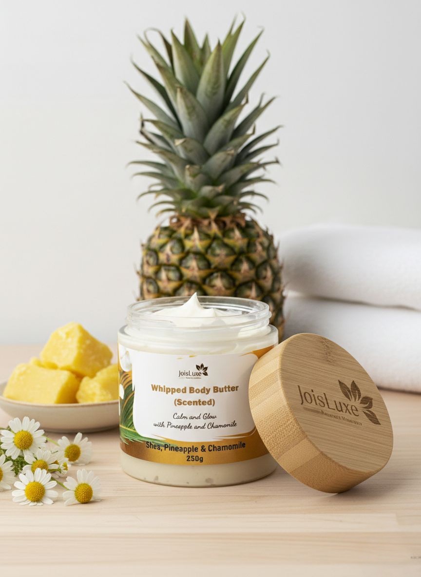 Whipped Body Butter (Scented) with Pineapple and Chamomile